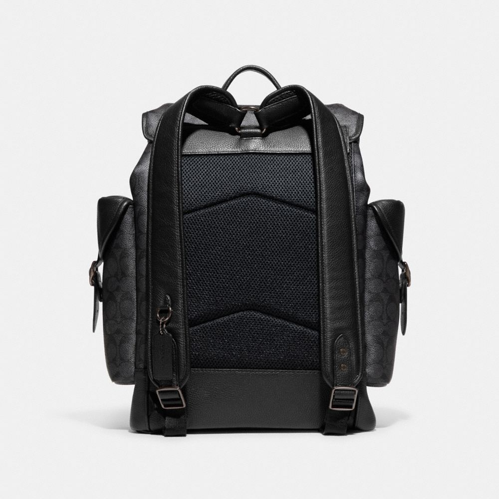 COACH®: Hitch Backpack In Signature Canvas