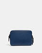 COACH®,CHARTER CROSSBODY WITH HYBRID POUCH,Pebbled Leather,Mini,Deep Blue,Back View
