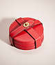 COACH®,REMADE COASTER SET,Mini,Red Multi,Front View