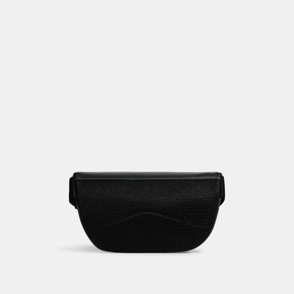 COACH®,Westway Belt Bag In Colorblock Signature Canvas With Coach Patch,,Back View