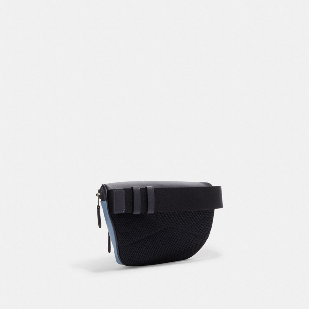 Terrain belt bag in colorblock with coach discount patch