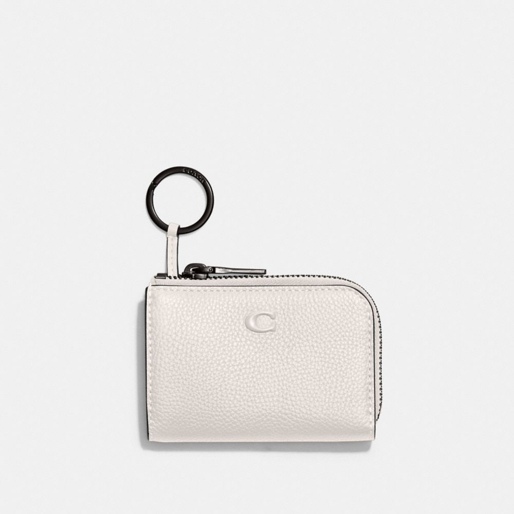 COACH®,L Zip Car Key Case,,Front View