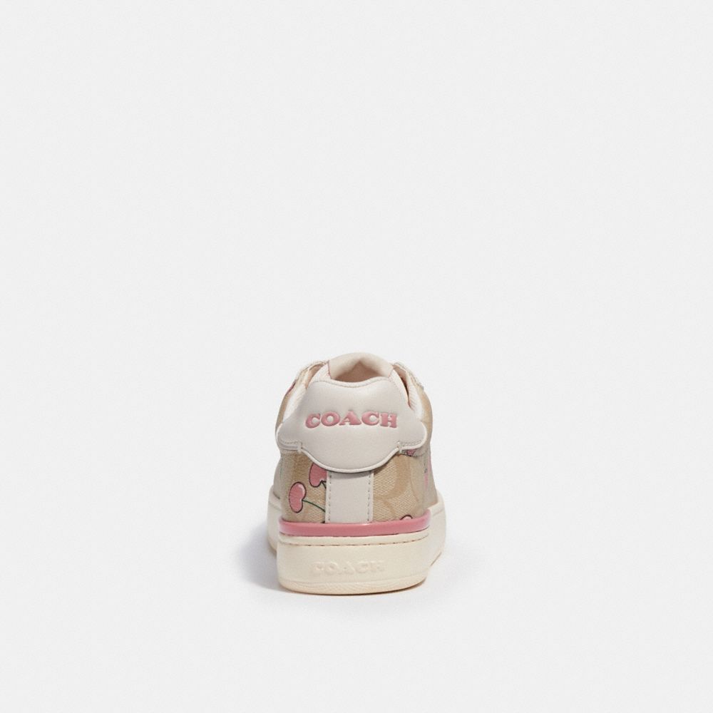 Clip Low Top Sneaker In Signature Canvas