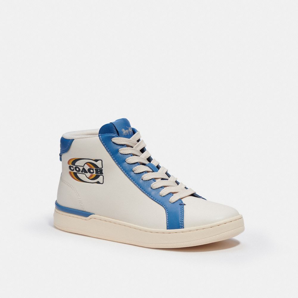 Clip High Top Sneaker With Patch