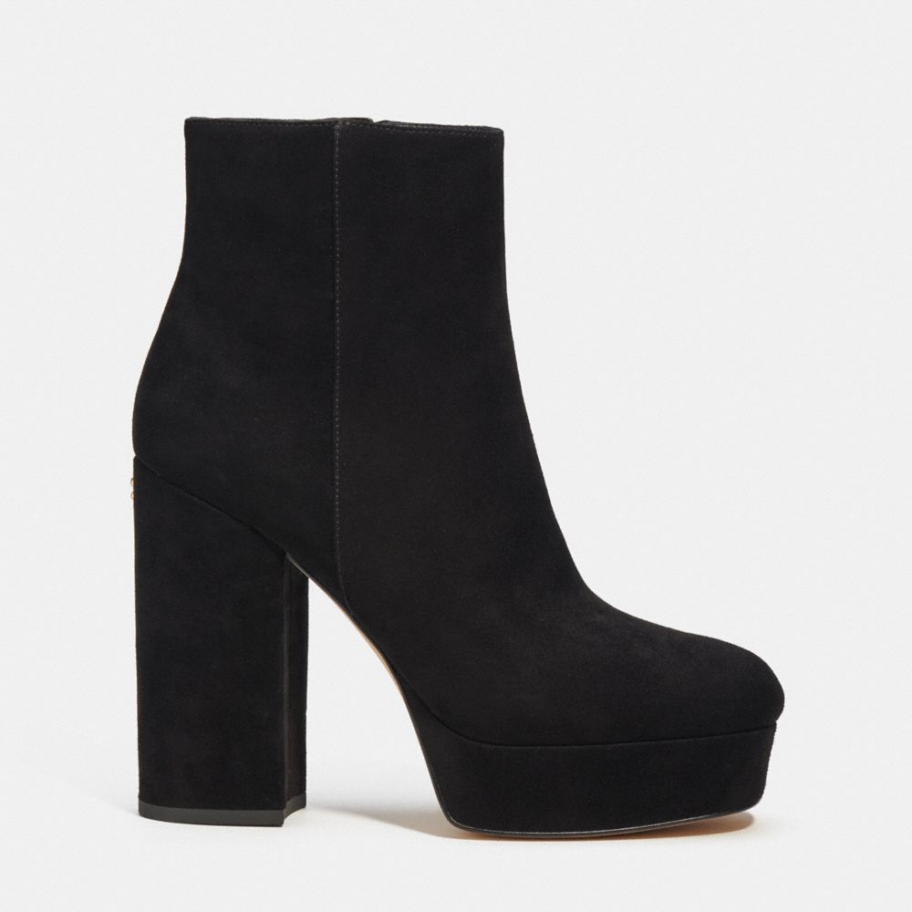 COACH®,IONA BOOTIE,Black,Angle View