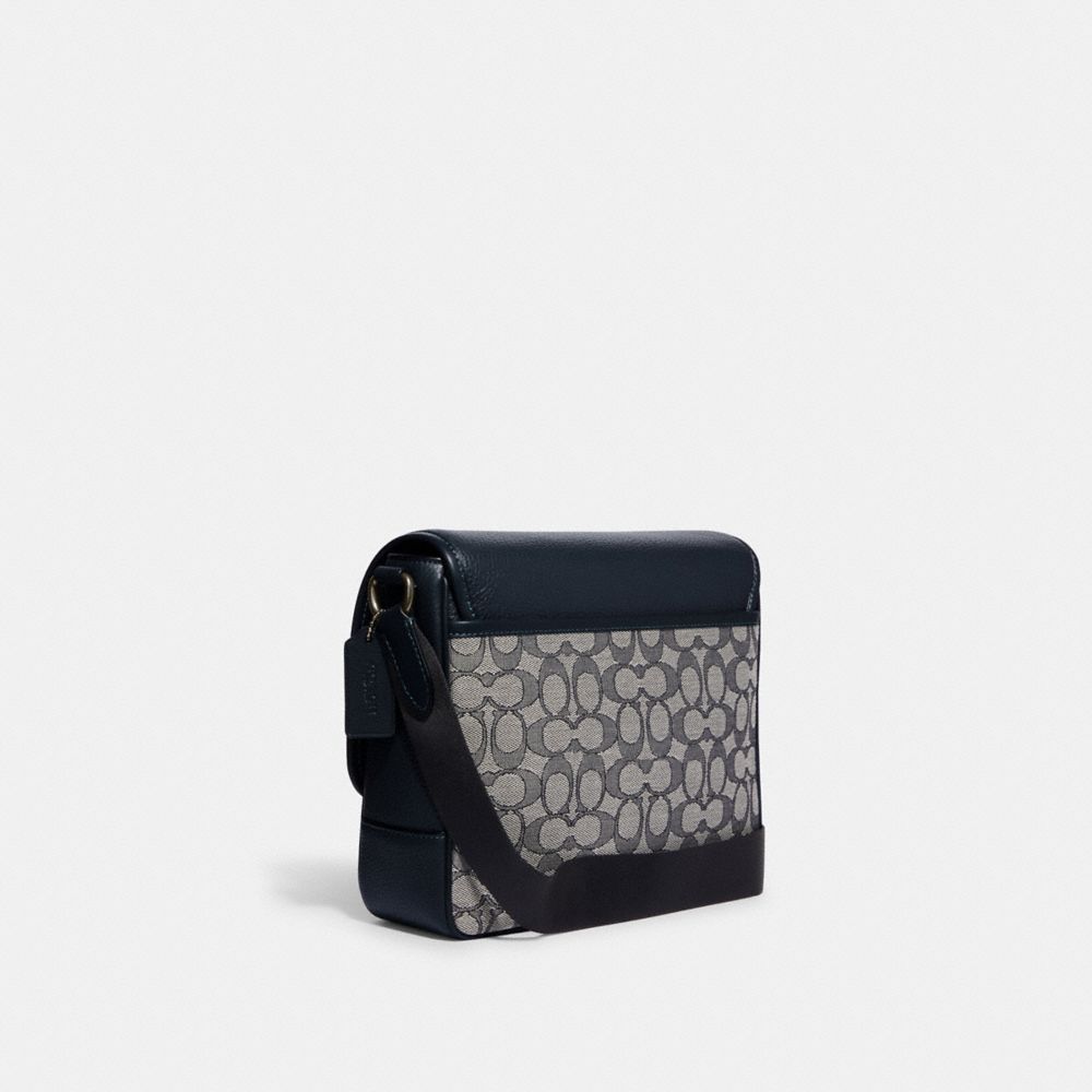 Coach Sprint Map Bag 25 in Signature Jacquard