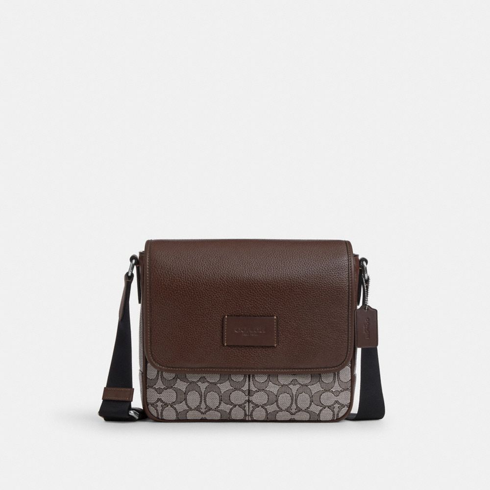 COACH® | Sprint Map Bag 25 In Signature Jacquard