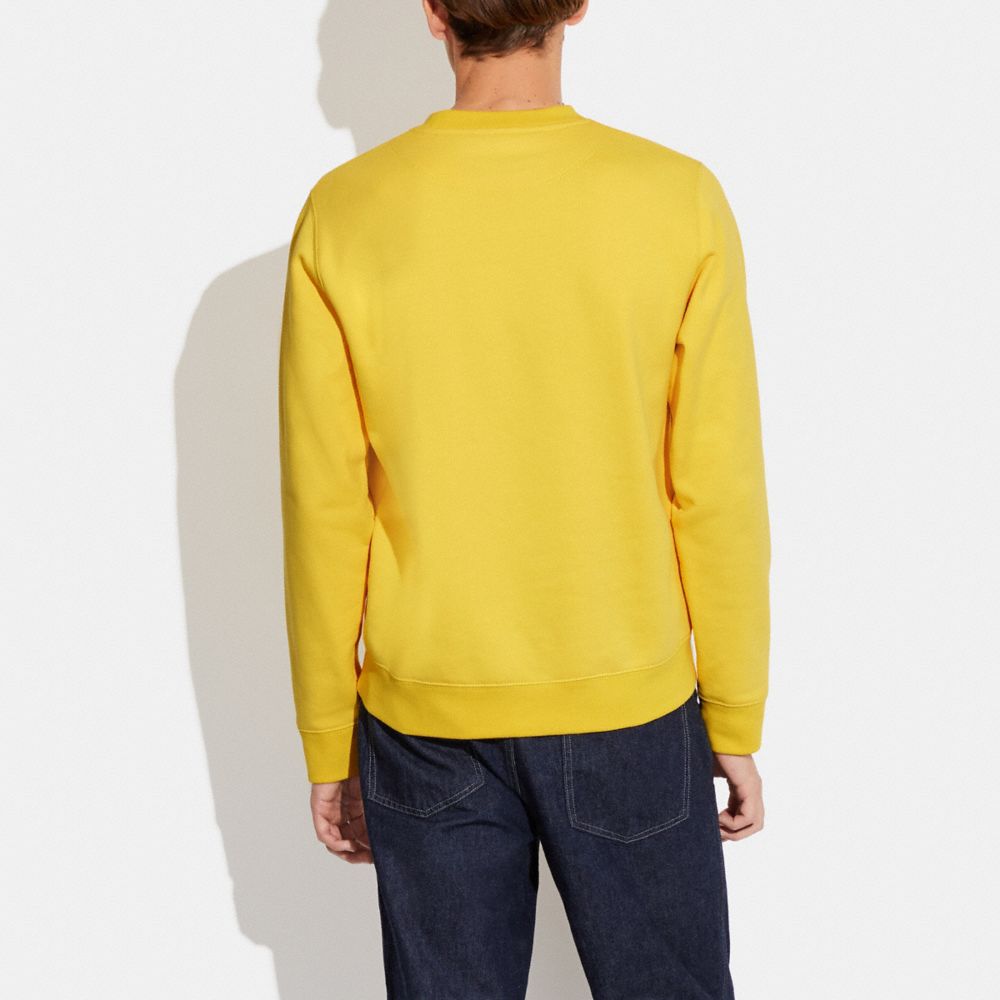Coach X Peanuts Snoopy Lights Crewneck