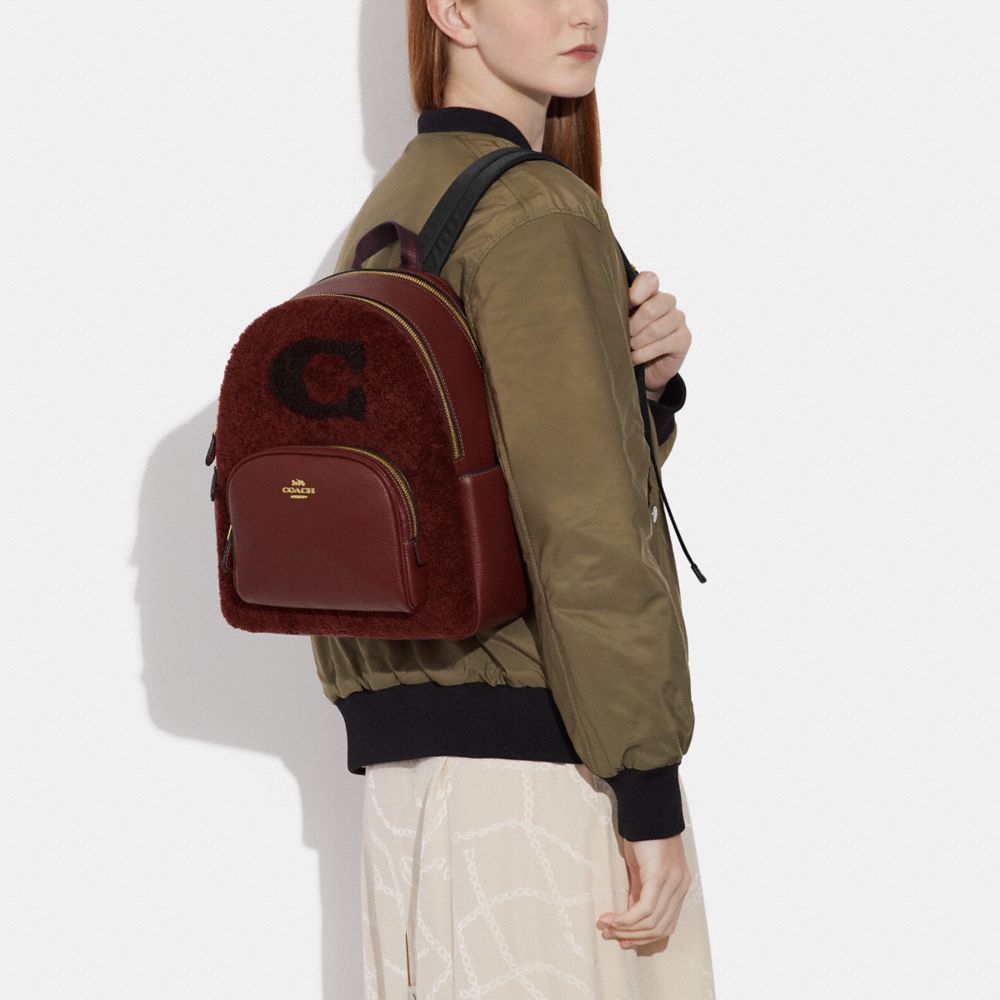 Court Backpack With Coach Motif