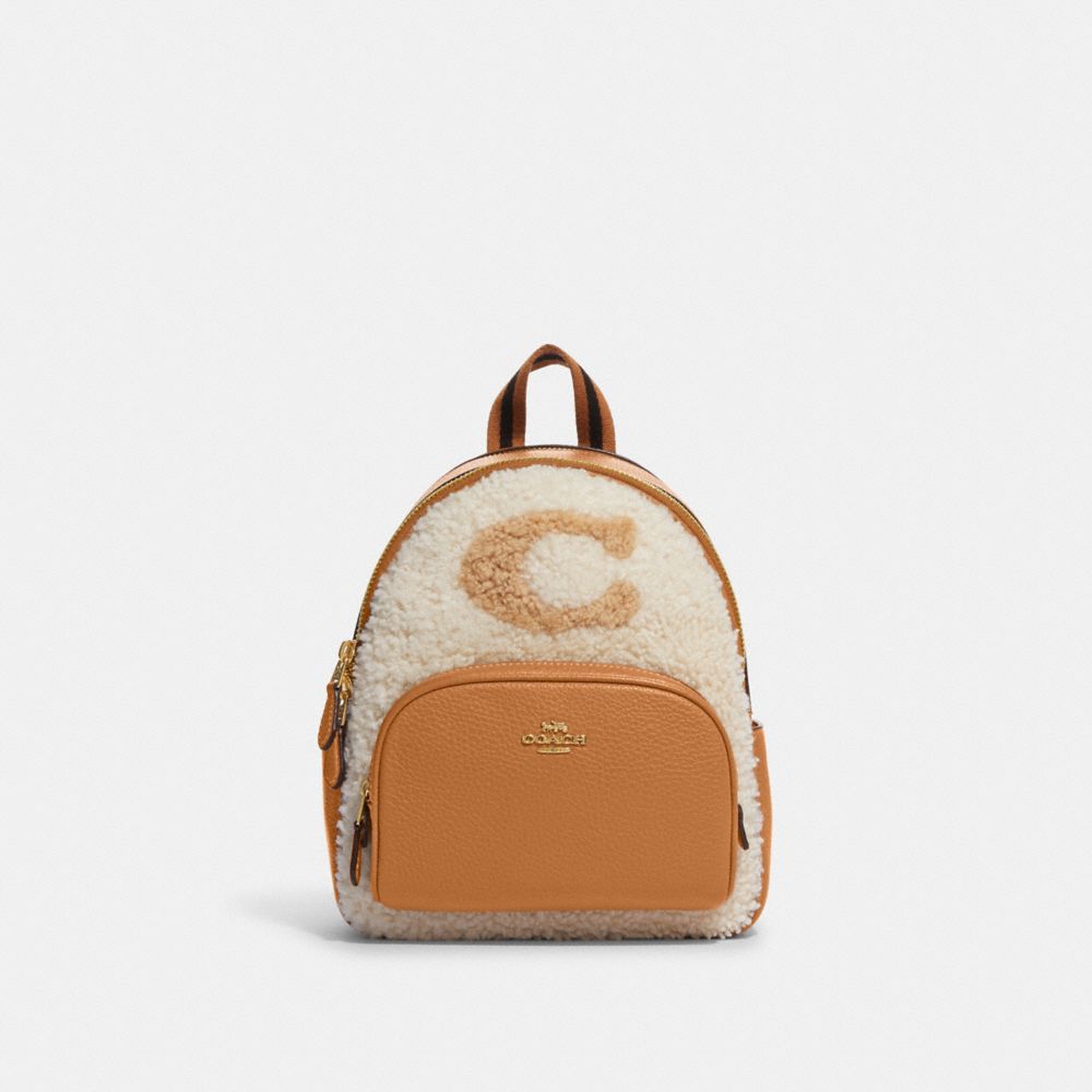 COACH Signature Small Backpack in Natural