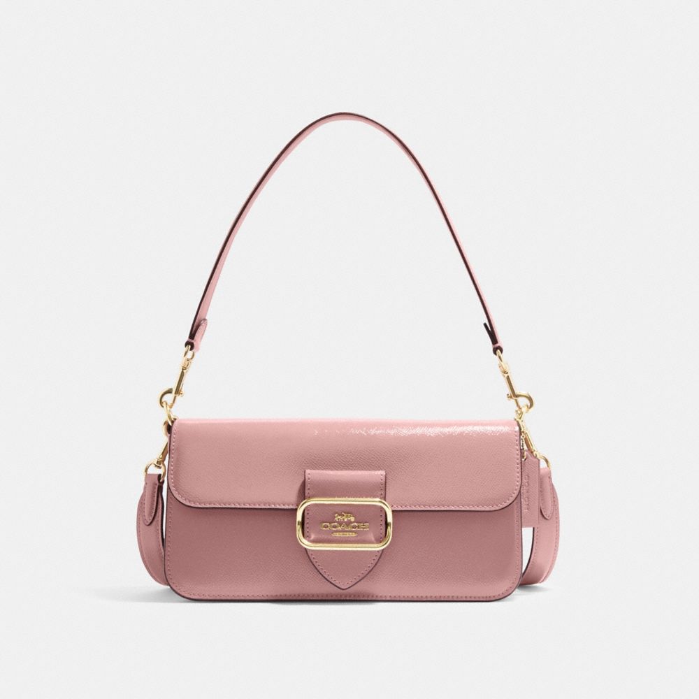 Shoulder bags Off-White - Pink saffiano mini shoulder bag