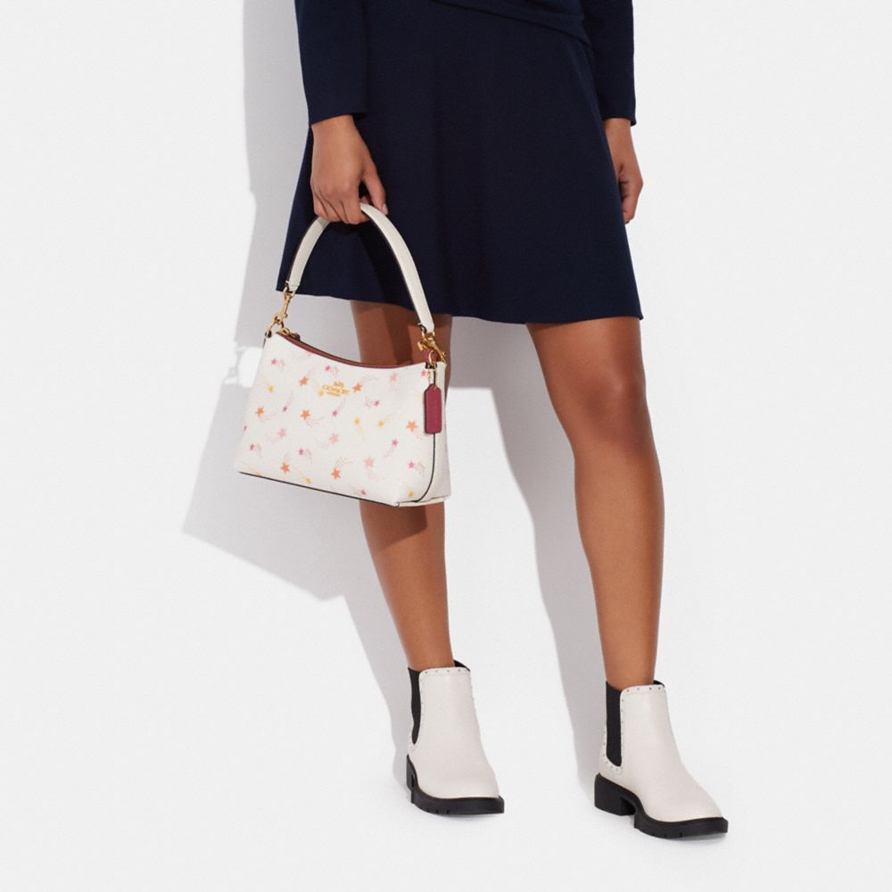 COACH®,Clara Shoulder Bag With Shooting Star Print,,Detail View