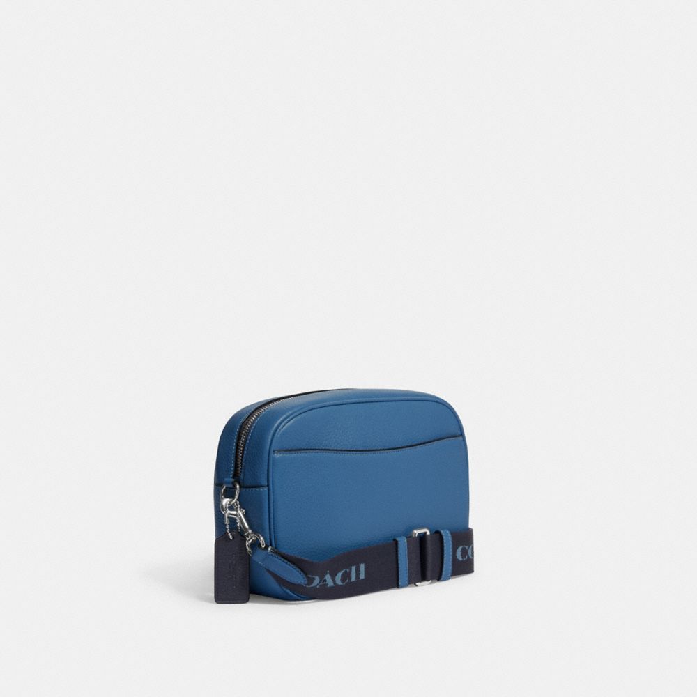 Camera Bag - Courrèges - Blue - Leather