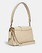 COACH®,GRACE SHOULDER BAG,Medium,Gold/Ivory,Angle View