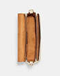 COACH®,GRACE SHOULDER BAG,Medium,Gold/Ivory,Inside View,Top View