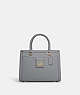 COACH®,GRACE CARRYALL,Gold/Granite,Front View
