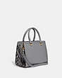 COACH®,GRACE CARRYALL,Gold/Granite,Angle View