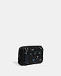COACH®,CARRIER PHONE CROSSBODY WITH SHOOTING STAR PRINT,Refined Pebble Leather,Mini,Black Antique Nickel/Black/Midnight,Angle View