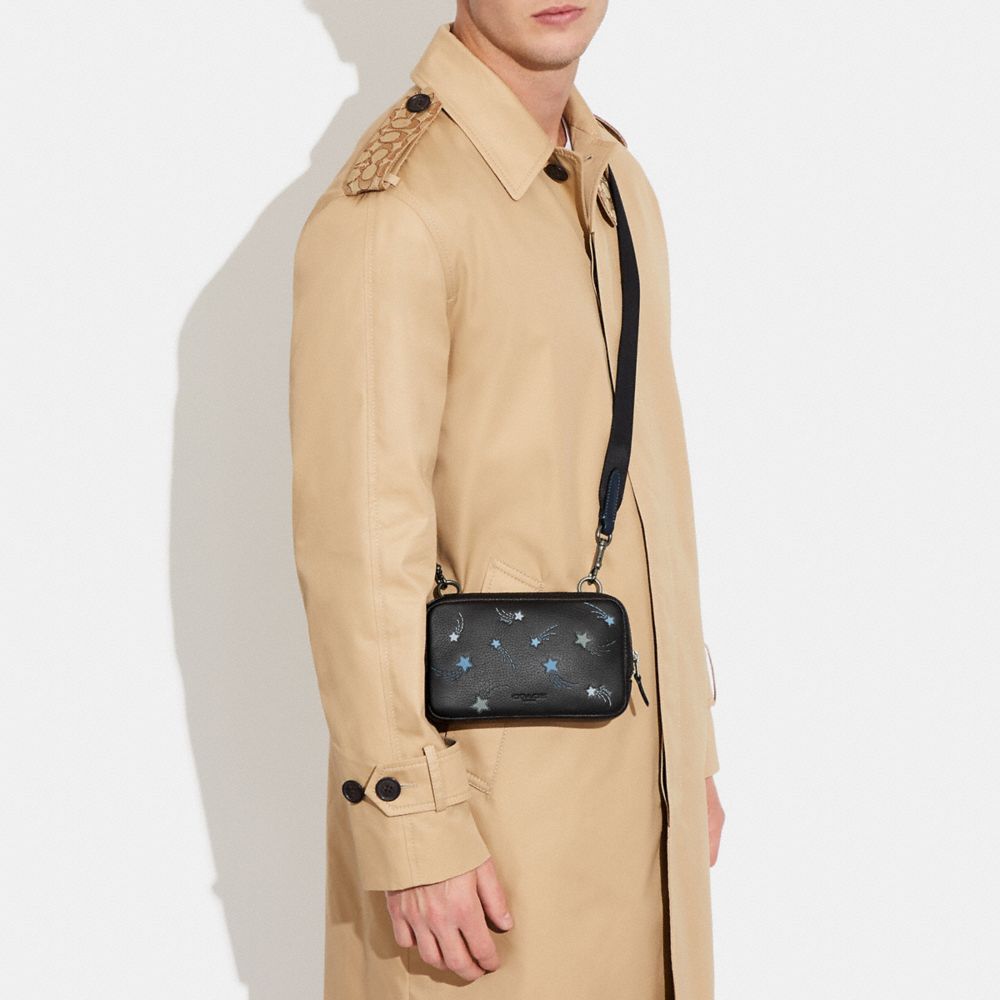 Carrier Phone Crossbody With Shooting Star Print