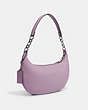 COACH®,PAYTON HOBO,Pebbled Leather,Silver/Ice Purple,Angle View