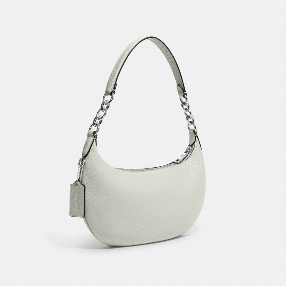 COACH®,ペイトン ホーボー,ショルダーバッグ,ｼﾙﾊﾞｰ/ﾗｲﾄ ｾｰｼﾞ