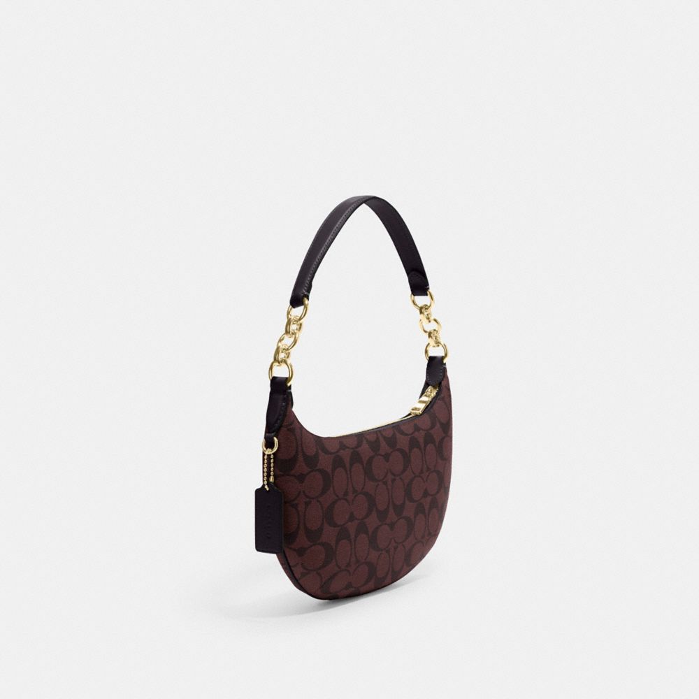 Coach Outlet Payton Hobo in Signature Canvas - Brown