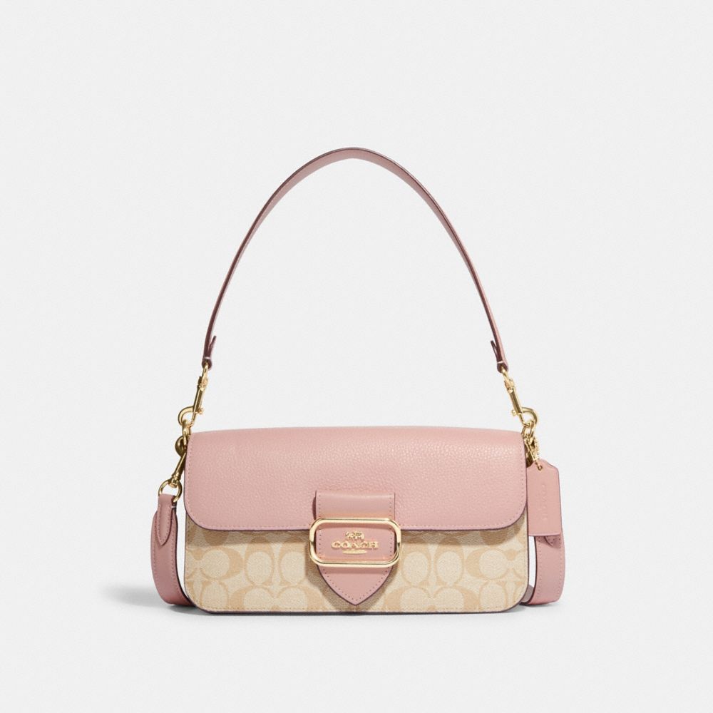 Coach purses in pink sale