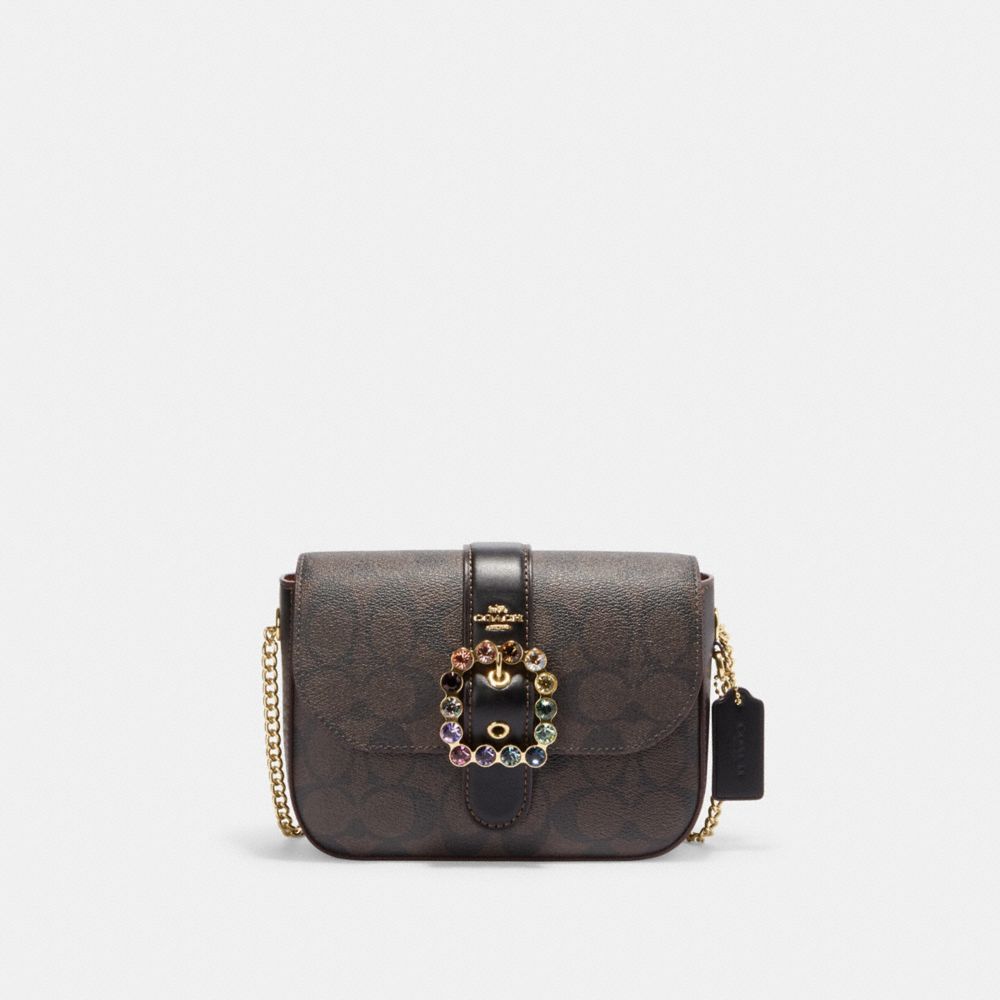 COACH®  Gemma Crossbody With Jeweled Buckle