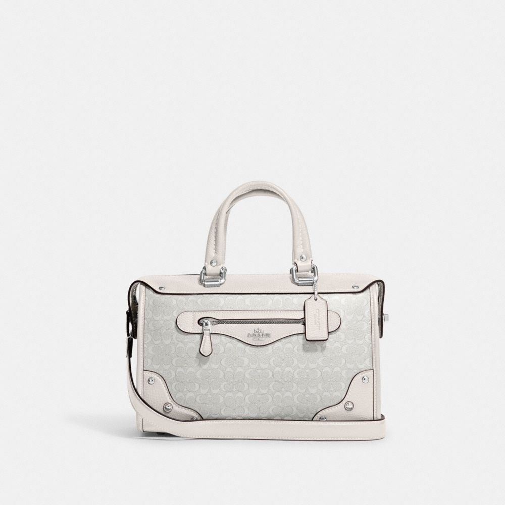 Leather bag Coach White in Leather - 32701557