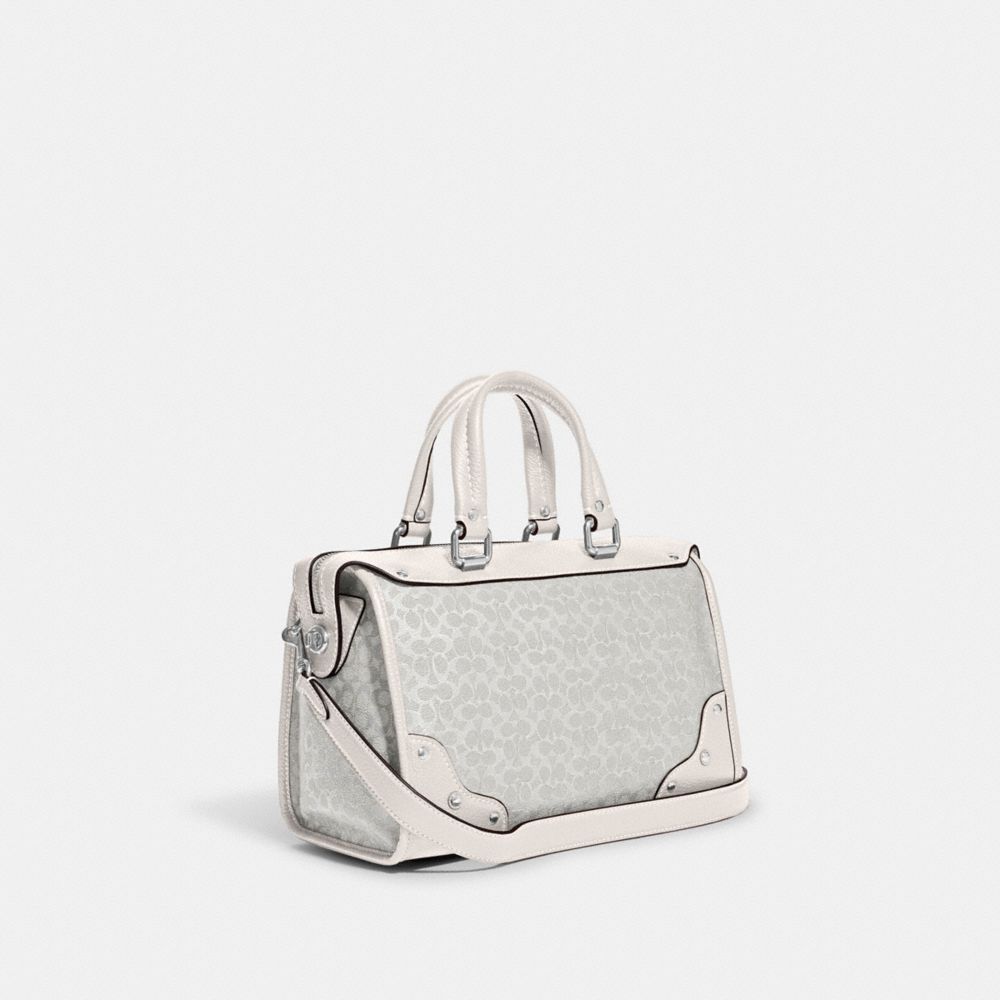 Coach Millie Satchel in Colorblock Signature Canvas