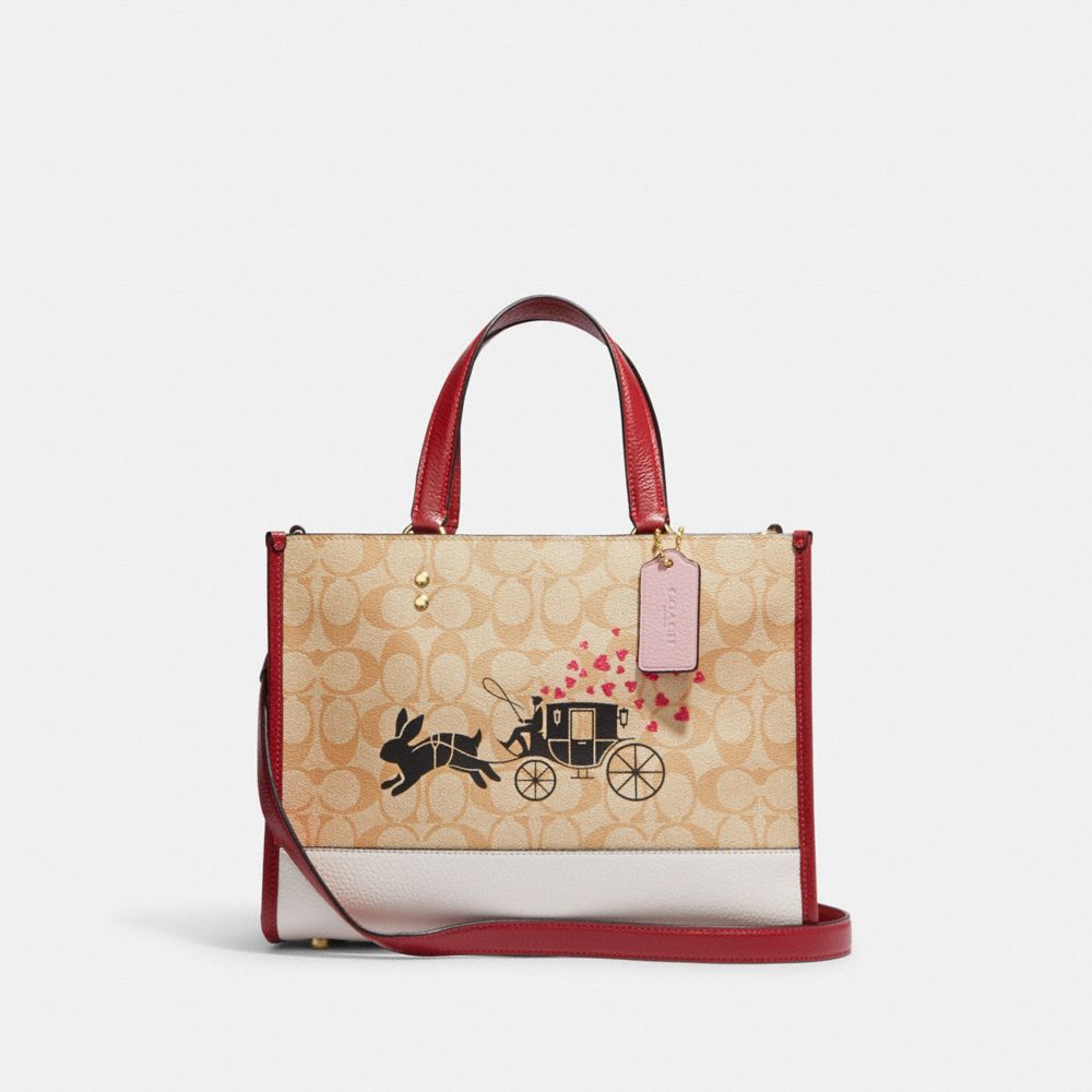 COACH®: Lunar New Year Small Wristlet With Rabbit