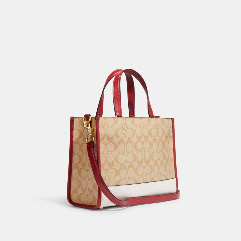 Coach Outlet Disney X Coach Dempsey Carryall In Signature Jacquard With  Mickey Mouse Print in Brown