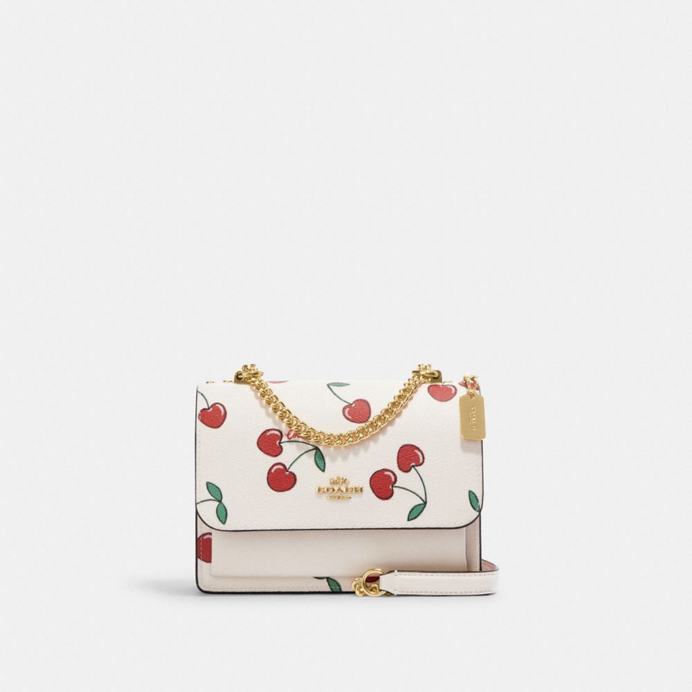 COACH®  Mini Klare Crossbody With Heart Cherry Print