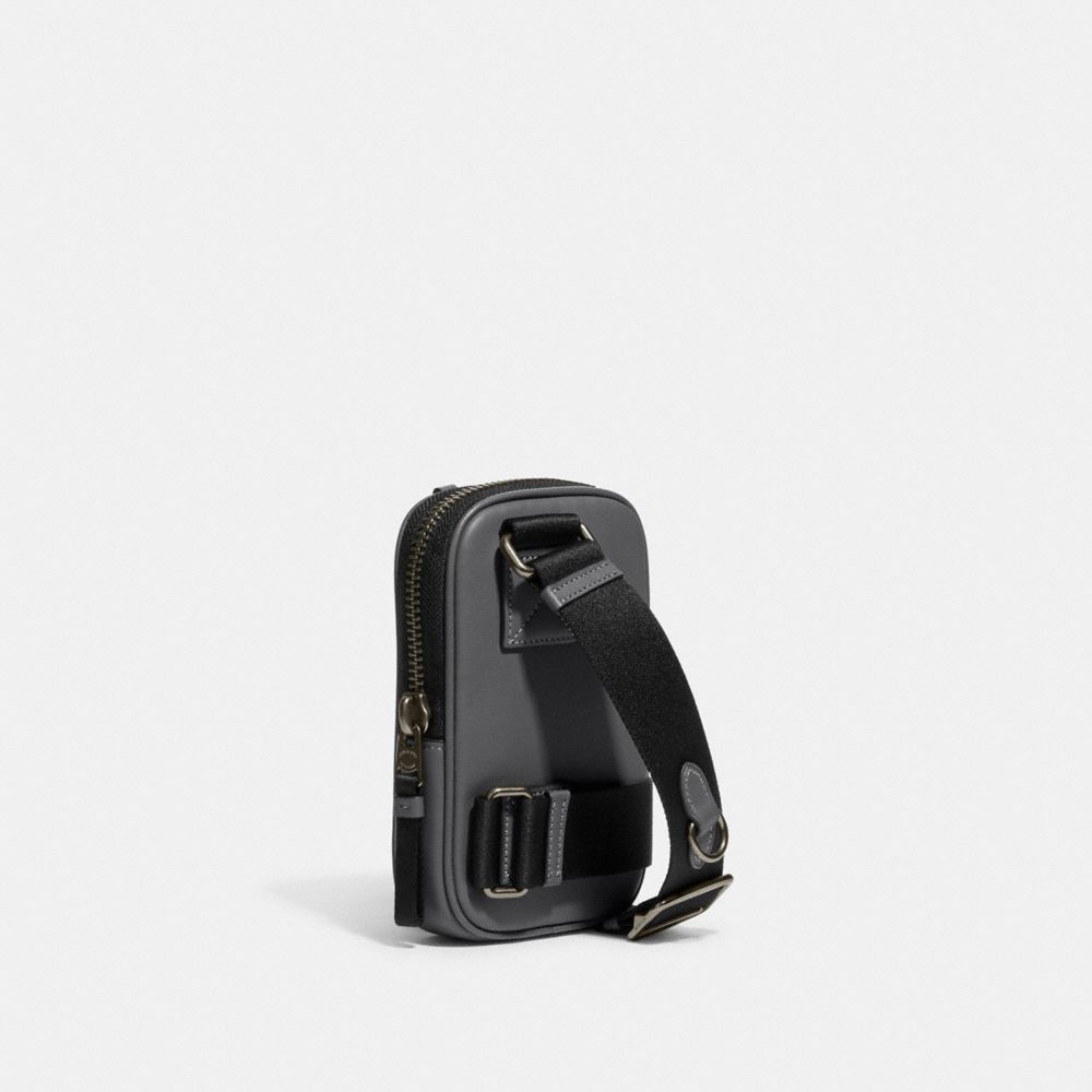 COACH®,Multifunction Phone Pack With Ski Slopes Print,,Angle View