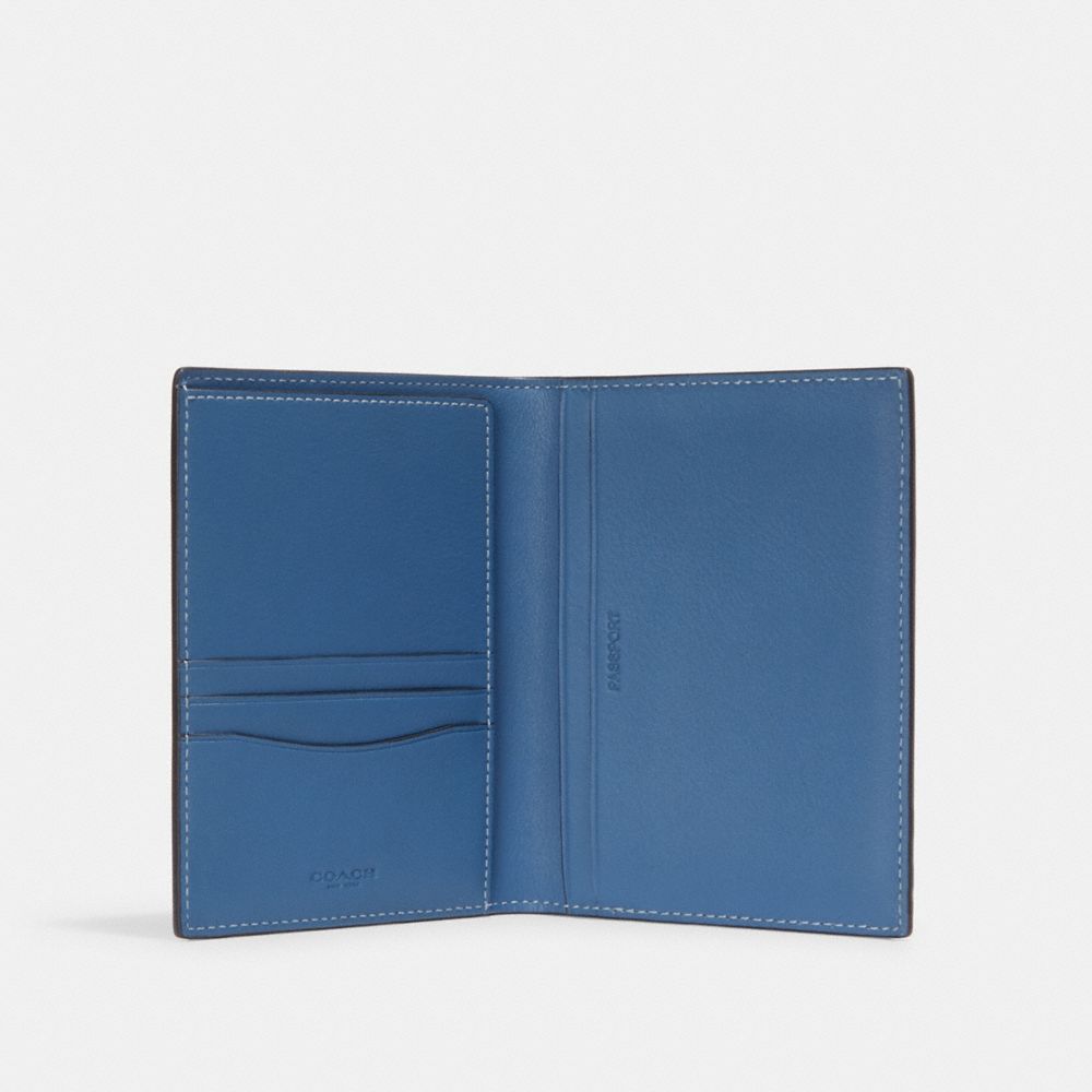 Passport Case With Ski Speed Graphic