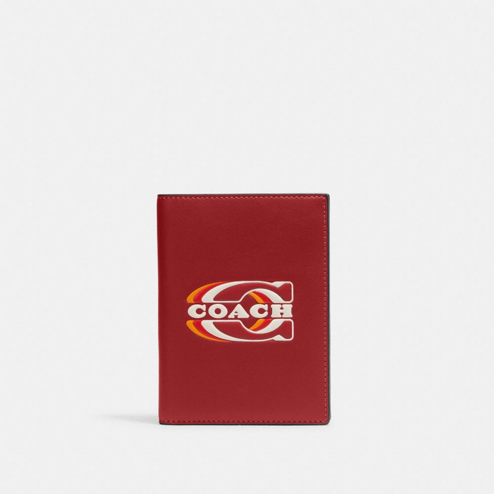 COACH® | Passport Case With Coach Stamp