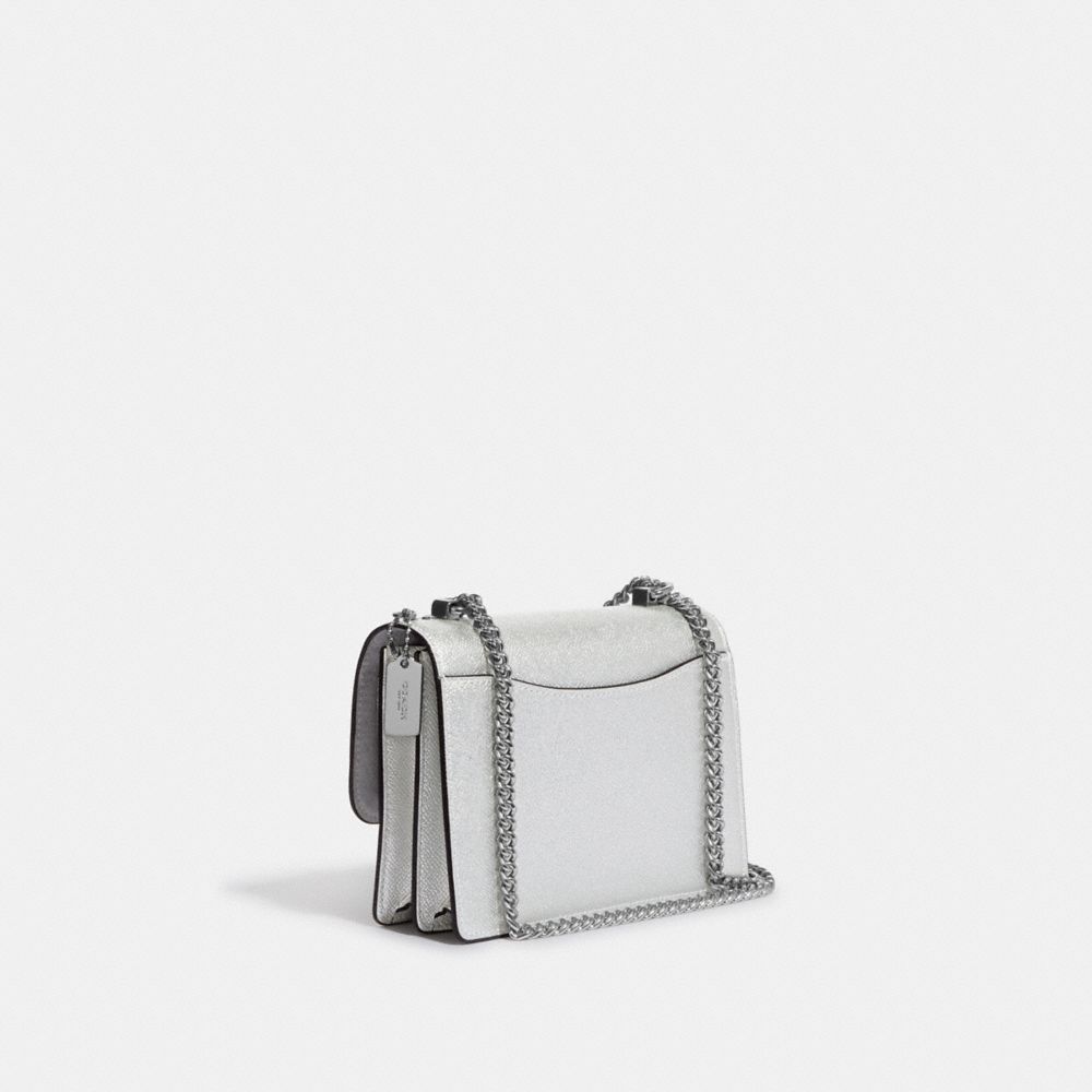 Buy the Coach Crossbody Bag Silver