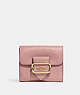 COACH®,SMALL MORGAN WALLET,Leather,Im/Dusty Rose,Front View