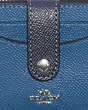 COACH®,ATTACHMENT CARD CASE,Silver/Sky Blue Multi,Detail View