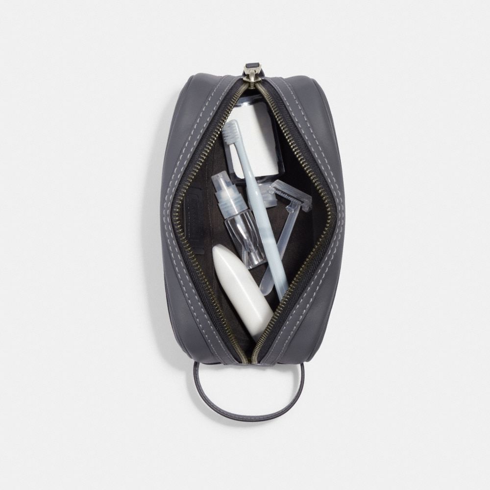 Small Travel Kit With Ski Slope Print