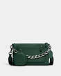 COACH®,HOLDEN CROSSBODY,Nickel/Everglade/Silver,Front View