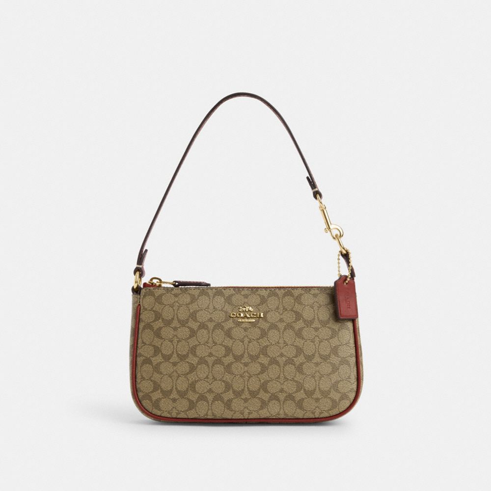 Coach Outlet Nolita 19 In Blocked Signature Canvas