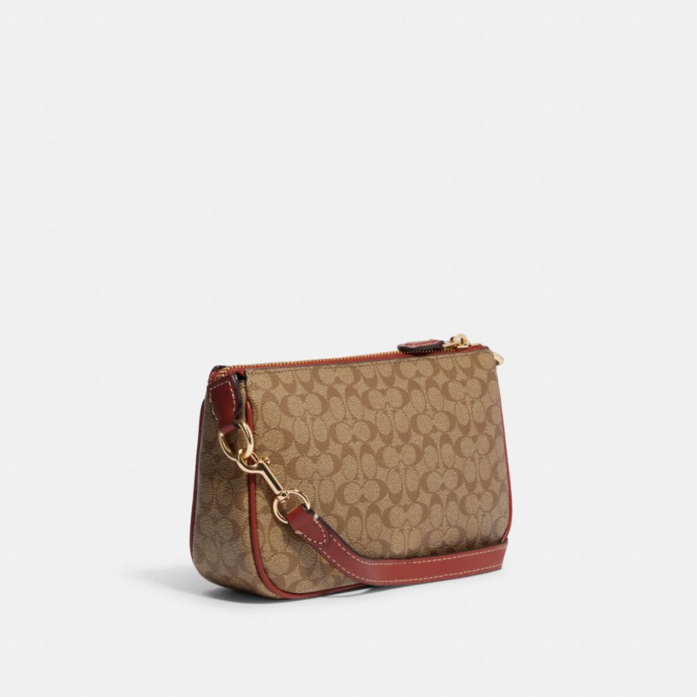 Coach Nolita 19 In Colorblock Signature Canvas