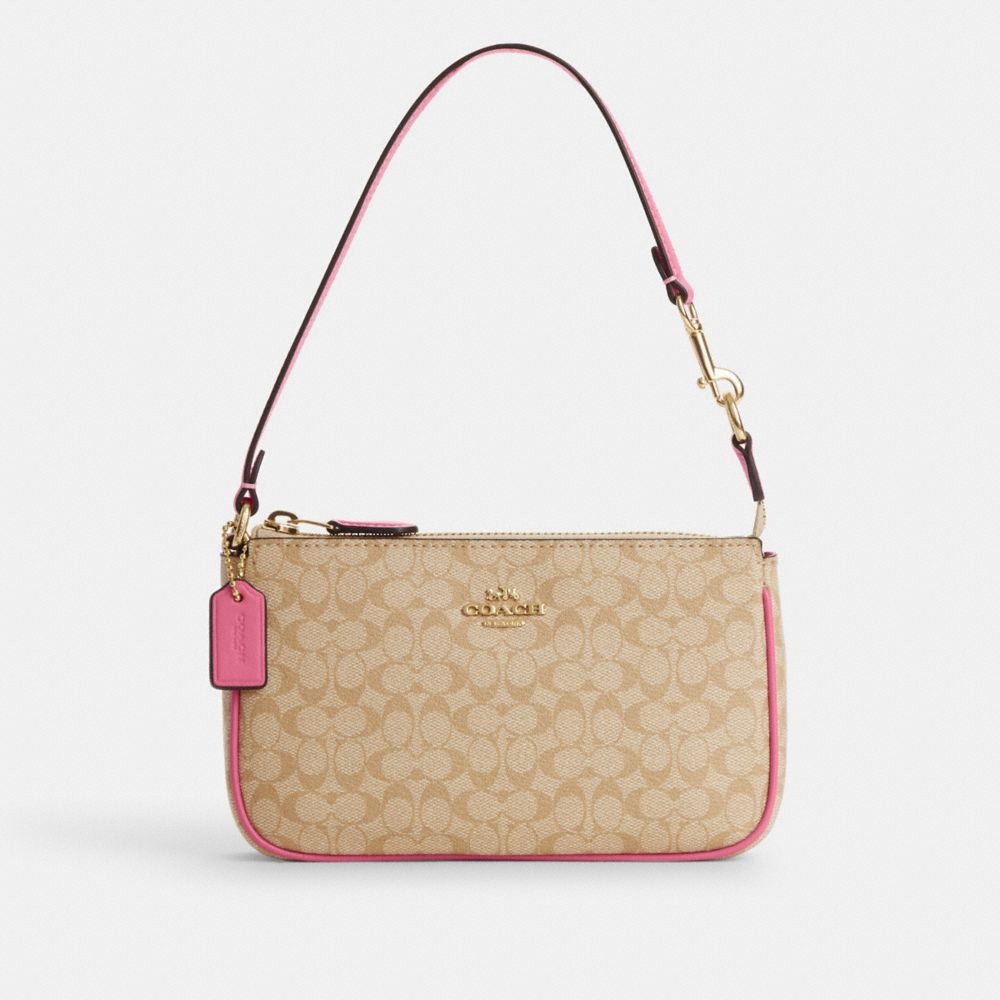 Coach Outlet Nolita 19 In Blocked Signature Canvas