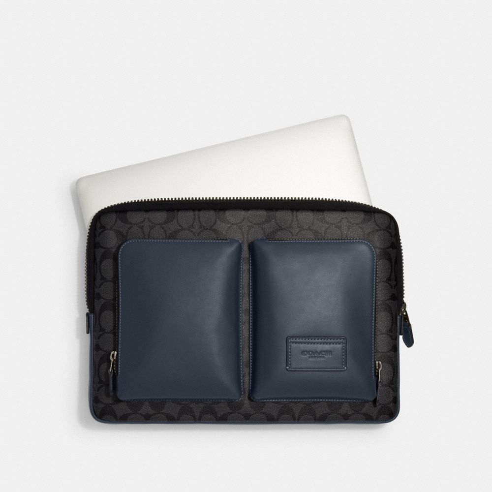 COACH® Outlet  Laptop Sleeve In Colorblock Signature Canvas