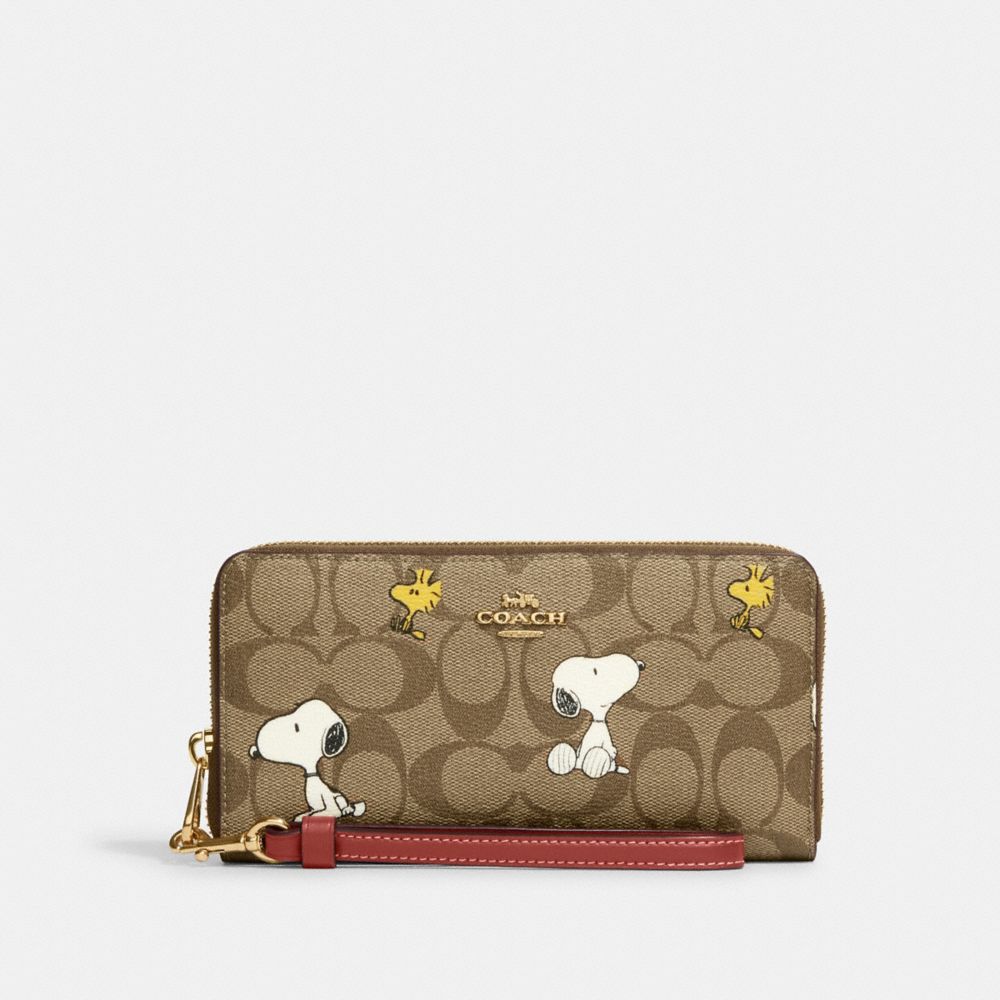 101200円【COACH X PEANUTS】コーチコラボ・スヌーピー ウッドストック