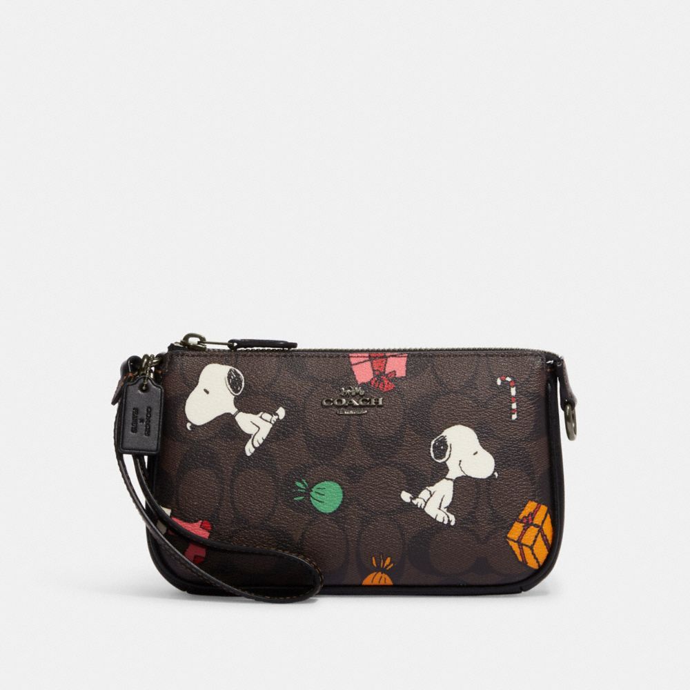 COACH® | Coach X Peanuts Nolita 19 In Signature Canvas With Snoopy