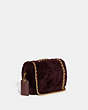 Pillow Madison Shoulder Bag 18 In Shearling With Quilting