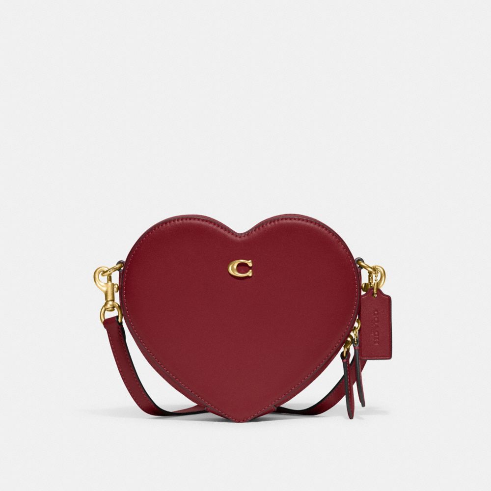 Coach Outlet Coach Heart Crossbody In Colorblock in Pink