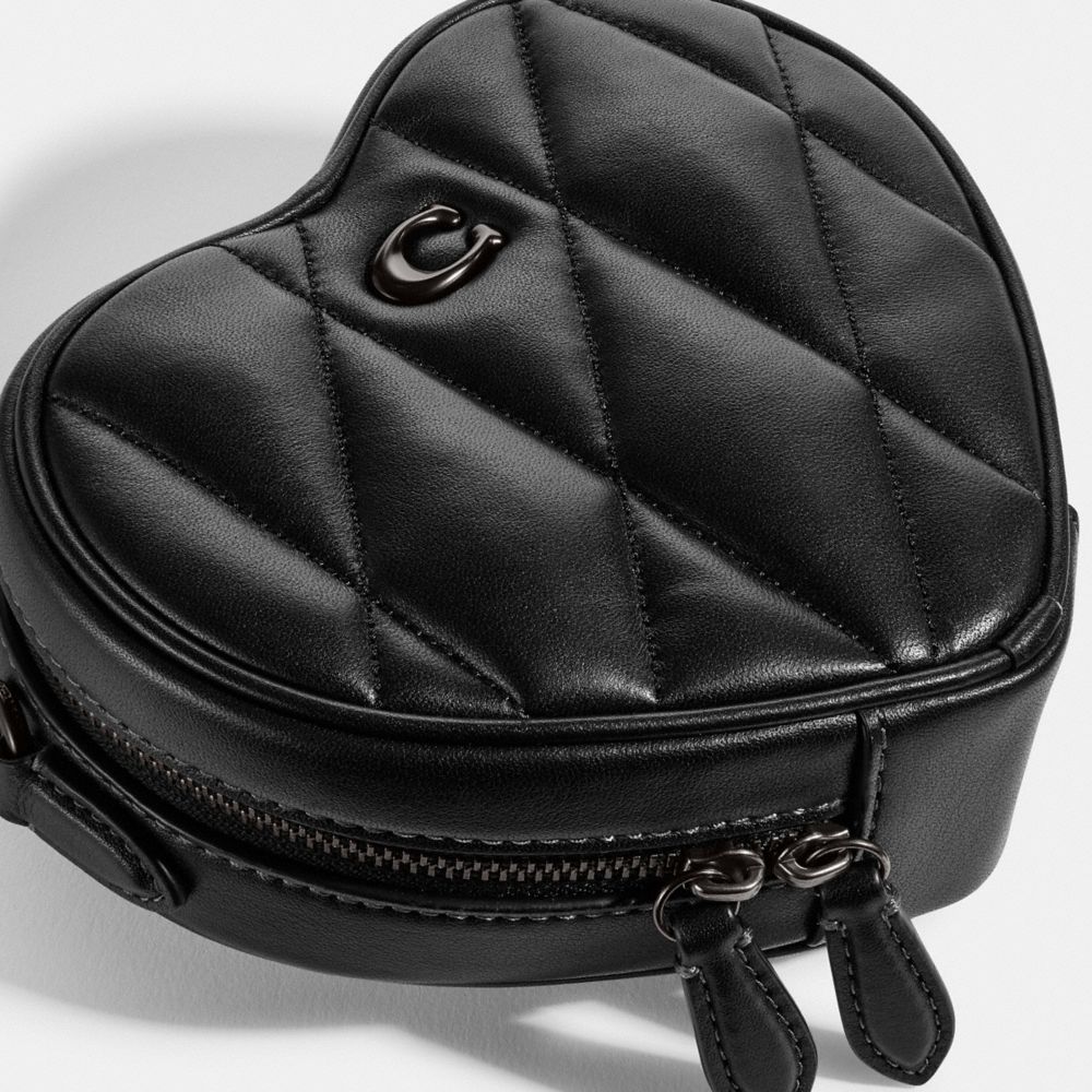 COACH® | Heart Crossbody Bag With Quilting